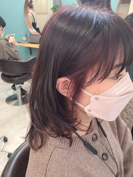 ベラ(Bella) 《Bella吉祥寺》ピンクブラウン/ハイライト/ミディアム