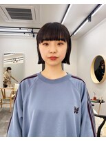ディッシィ 立川(D'ICI) FUMI~ワイドバングとボブ