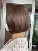 ミルクティーベージュbob