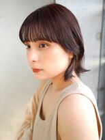 ラフィス ヘアー ロビン 名古屋店(La fith hair robin) 【La fith】ボブウルフ×チェリーピンク