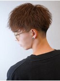 刈り上げ前下がりマッシュ