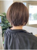 骨格補正大人の前下がりショートボブ経堂豪徳寺梅ヶ丘の美容室