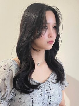 メロウ 神戸三宮(mellow) レイヤーカット / アッシュブラウン / くびれヘア