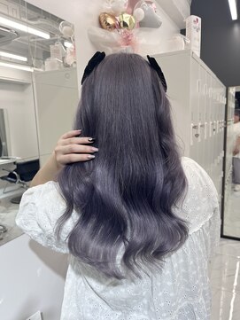 ランテルディ 渋谷(LANTERDIT) 艶ブルーラベンダーカラー♪