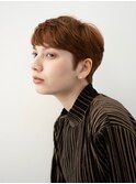 ベリーショート/ショートヘア/外国人風ショート/レッドブラウン