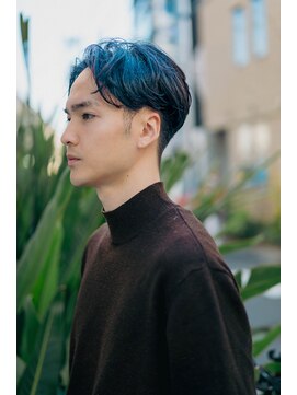 ボンド 三軒茶屋(Bond) センターパート×ニュアンスパーマ◎三軒茶屋 メンズ RYUKI