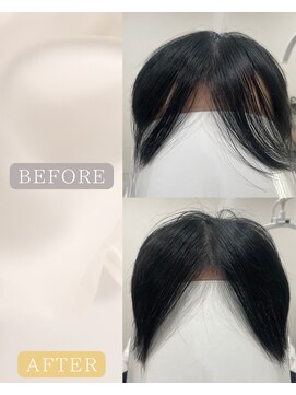 エクステサロンエム(EXTE SALON M) 増毛エクステ (前髪M字)