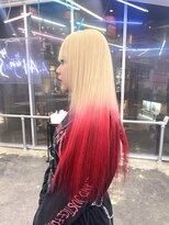 オーオシカシカスペース(OOO YY Space)&nbsp;グラデーション/エンドカラー/フェイクレッド/デザインカラー