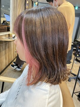 アトム(ATOM) フェイスフレーミング ピンク 出合