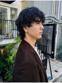 メンズウルフ×パーマスタイル♪
