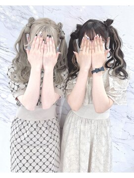 ルイ(LOUIS) 【 LOUIS 】リボンツインテールアレンジ