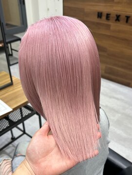 ネクスト 池袋(NEXT) ダブルカラー/ハイトーン/ペールピンク/池袋