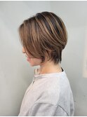 20代/30代/40代/50代/ショート×バレイヤージュ