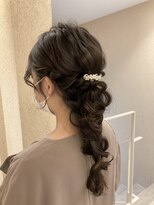 ロング/ヘアアレンジ/レイヤー/顔周り/表参道