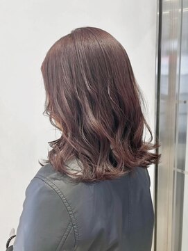 パーク(PARK.umeda) ほんのりピンクインブラウンカラー