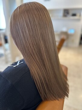 ヘアーサロン リアン 熊谷2号店(hair salon Rien) ミルクティーベージュ！