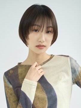 ピークアブー アヴェダ アトレ恵比寿(PEEK-A-BOO AVEDA) 前髪ありハンサムショート/大人ショート