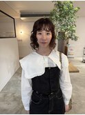大人可愛いレイヤーパーマ