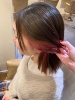 トリート 八千代緑が丘店(TREAT)&nbsp;ピンクインナーカラー_八千代緑が丘駅