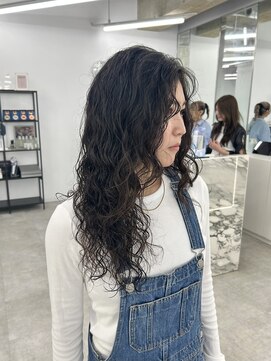 ブラウン(Brown) ツイストスパイラルパーマ