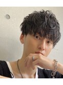 マッシュ/ニュアンスパーマ/ワンカールパーマ/メンズヘア