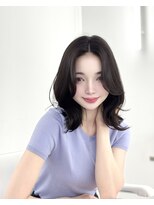 アマトウキョウスマートサロン(AMA TOKYO×Smart Salon)&nbsp;韓国ヘア　レイヤーカット　顔まわり