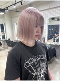 ホワイトピンクボブ