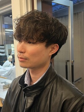 バイフィフス 原宿/表参道(by fifth) 原宿シャドウパーマメンズカットマッシュヘア30代メンズパーマ