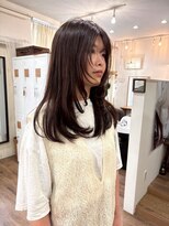 ムク(Muku) お顔周りレイヤー×ロングヘア