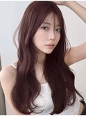 《Agu hair》キャメルブラウンカール×numberA.ベースケアミルク