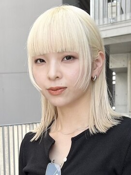 スリバー(sliver) ブリーチハイライト髪質改善ダブルカラーレイヤーカット