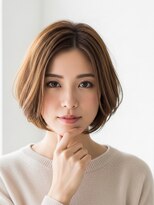 フープ 川越(hoop)&nbsp;軽やかローレイヤー川越/ショート/ボブ/白髪ぼかし/白髪染め