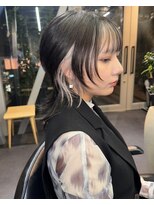 ヌル 原宿店(Null) インナーカラー/デザインカラー/ケアブリーチカラー/姫ウルフ