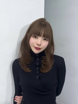 アマトウキョウ 表参道(AMA TOKYO) レイヤーカット 韓国ヘア 顔周りカット高島大登