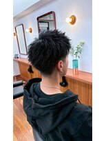 ザデイトウキョウ 表参道 青山(THE DAY TOKYO)&nbsp;表参道駅MEN’S/ニュアンスパーマ/刈り上げセンターパート