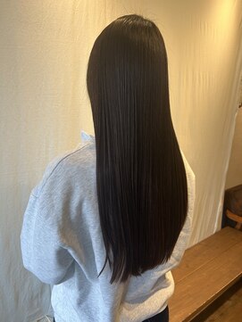 ココカラヘアー ニコ(cococara hair nico) ロングボブ/フェイスレイヤー/前髪あり