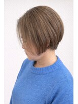 ウル(ulu)&nbsp;ハイライト　名東区　ボブ　レイヤー　ロング　白髪ぼかし