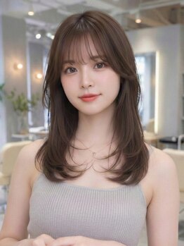 フュー 新小岩(few.)の写真/韓国風S字レイヤーカットや小顔巻きもお任せ*動くたび表情が変わる、貴方だけのデザイン提案♪[新小岩駅]