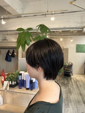 アシャ ヘアー ソリューション 神戸店(asha hair solution) イメチェン/ピンクベージュ/アンブレラカラー/前髪/摂津本山