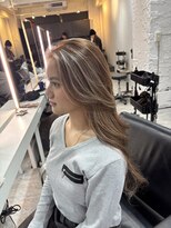 ブレンド 渋谷(BLend)&nbsp;【BLend渋谷】ブリーチなしで透明感ベージュが人気！