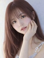 ムーン 仙台一番町店(OON)&nbsp;韓国レイヤー/ピンクベージュ/透明感カラー/仙台/髪質改善