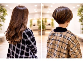 花恋 鴨部店の写真/こまめに通えるリーズナブルな価格と高い満足度♪幅広いお客様から長年支持される【花恋美容室 鴨部店】