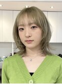 !ダブルカラーハイトーンカラーケアブリーチインナーカラー#原宿