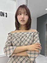 オンド(ondo)&nbsp;大人ミディ/レイヤーカット/小顔ヘア