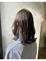 オリガミ トイロ(ORIGAMI TOIRO) ふんわりミディアム×ラベンダーグレージュ