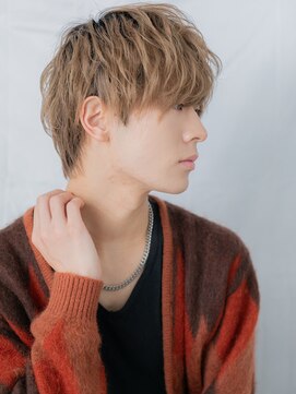 モッズヘア メン 南越谷南口店(mod's hair men) 10代20代無造作ハイトーンカラー学生ツイストマッシュf南越谷