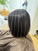 アフィネ ヘアライフデザイン(Affiner HAIR LIFE DESIGN)&nbsp;暗めのハイライト