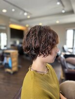 トゥファインラックス(toofineLuxe) ニュアンスショートパーマ