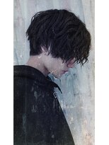 シン(syn)&nbsp;ワイルドツーブロックセミウエットビジカジマット無造作ショート