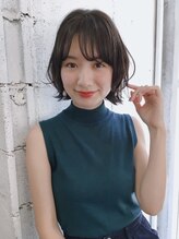 デパール 表参道店(depart) 【デパール 】イメチェン外ハネボブ美髪ワイドバング